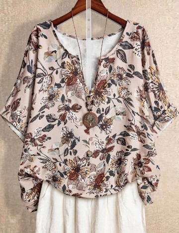 Bluza SHEIN CURVE, crem