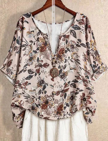 Bluza SHEIN CURVE, crem