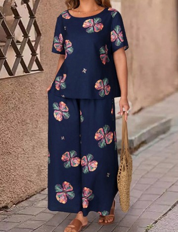 Compleu Emery Rose Curve, albastru