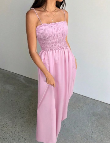 Rochie lunga SHEIN, roz