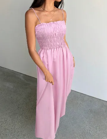 Rochie lunga SHEIN, roz