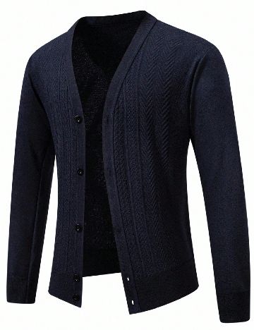 Cardigan SHEIN, bleumarin
