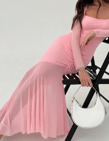 Rochie lunga SHEIN, roz