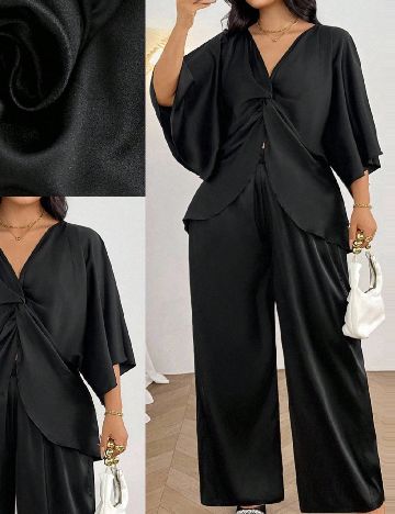 Compleu SHEIN CURVE, negru