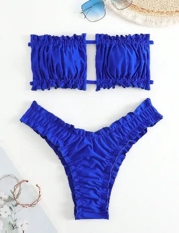 Costum de baie SHEIN, bleumarin