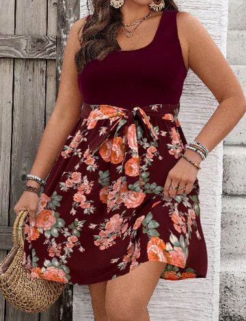 Rochie scurta SHEIN CURVE, visiniu