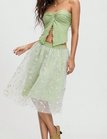 Fusta SHEIN, verde