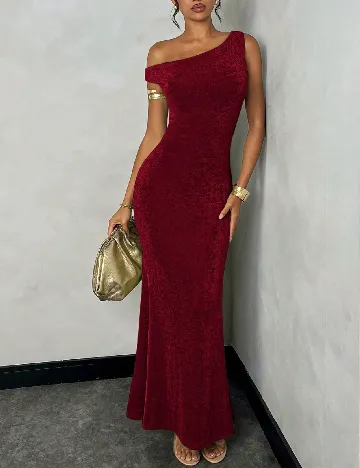 Rochie lunga SHEIN, rosu