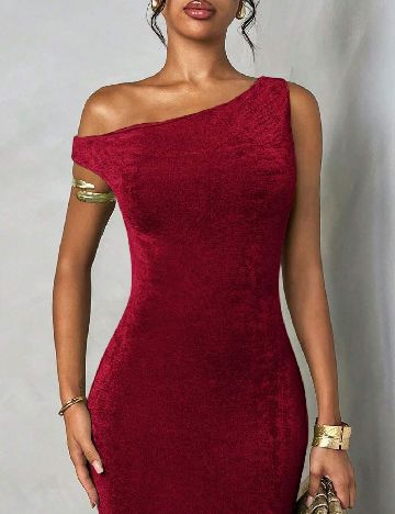 Rochie lunga SHEIN, rosu