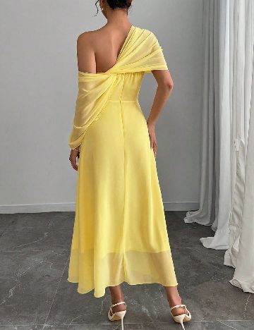 Rochie medie SHEIN, galben
