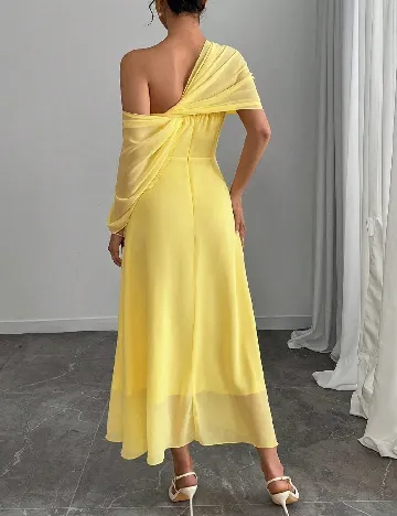 Rochie medie SHEIN, galben