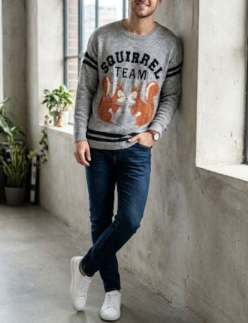 Bluza Bershka, gri