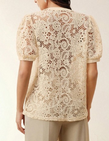 Bluza Anewsta, crem