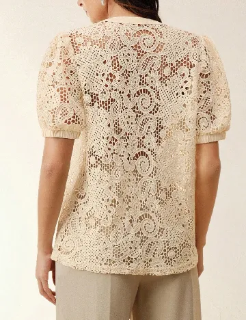 Bluza Anewsta, crem