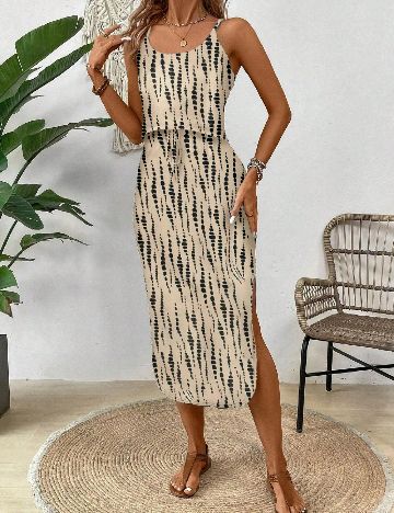 Rochie medie SHEIN, crem
