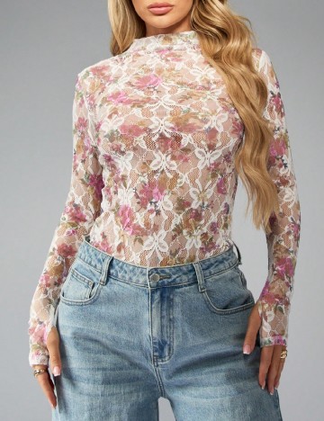Bluza Missguided, floral print