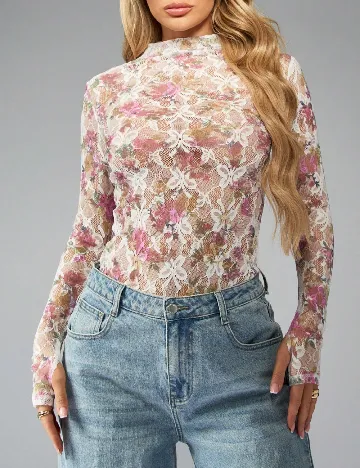 Bluza Missguided, floral print