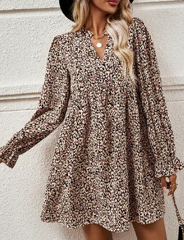 Rochie scurta SHEIN, animal print