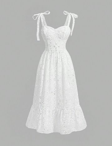 Rochie medie SHEIN, alb