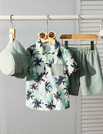 Compleu Shein Kids, verde