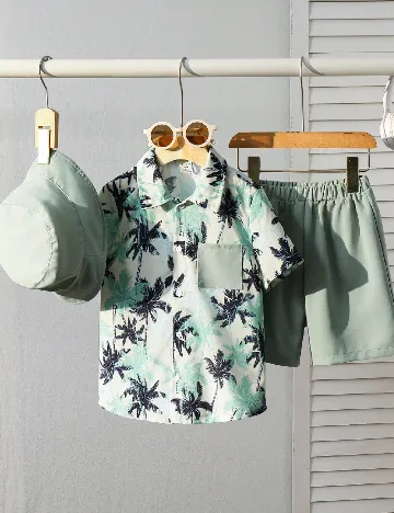 Compleu Shein Kids, verde