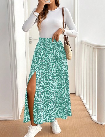Fusta SHEIN, verde