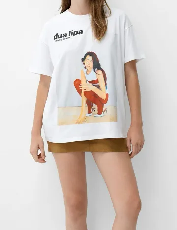 Tricou Bershka, alb