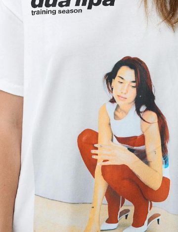 Tricou Bershka, alb