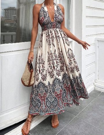 Rochie lunga SHEIN, mix culori
