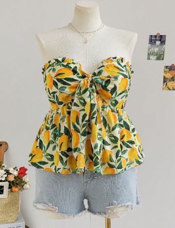 Top SHEIN CURVE, mix culori