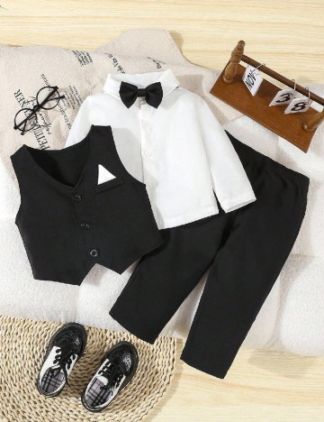 Compleu Shein Kids, negru