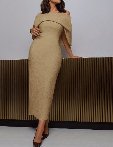 Rochie medie SHEIN, bej