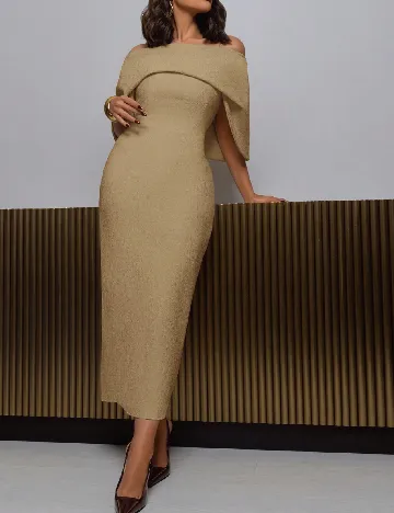 Rochie medie SHEIN, bej