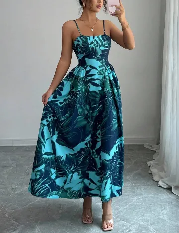 Rochie lunga SHEIN, albastru