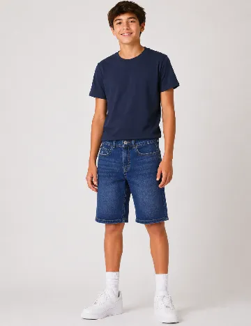 Pantaloni scurti Zara, albastru