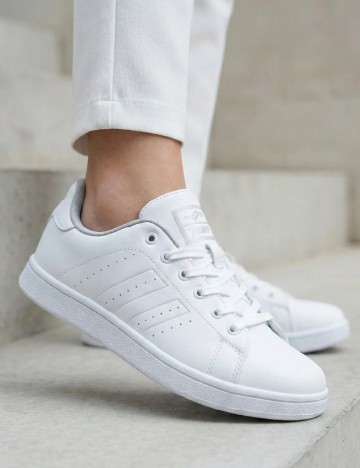 Adidasi Jump, alb