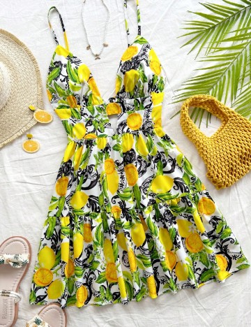 Rochie scurta SHEIN, mix culori