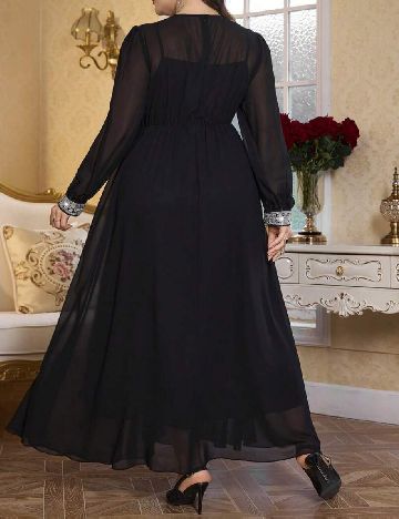 Rochie lunga SHEIN CURVE, neg