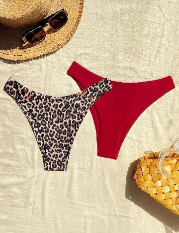 Set chiloti de baie 2 perechi SHEIN, mix culori