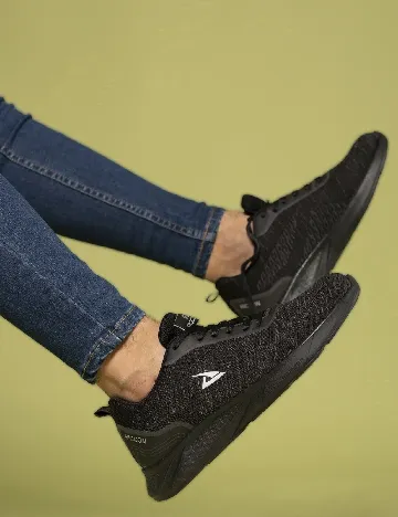 Adidasi Riccon, negru
