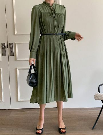 Rochie medie SHEIN, verde