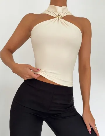 Top SHEIN, crem