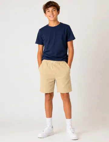 Pantaloni scurti Zara, galben