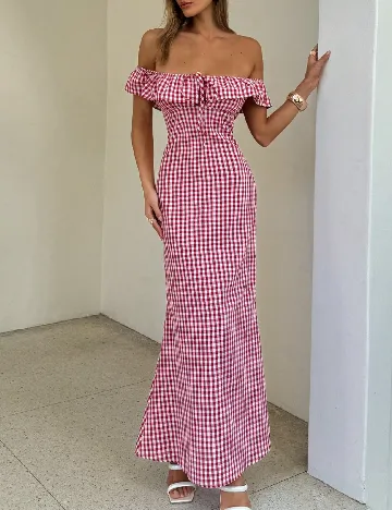 Rochie lunga SHEIN, rosu