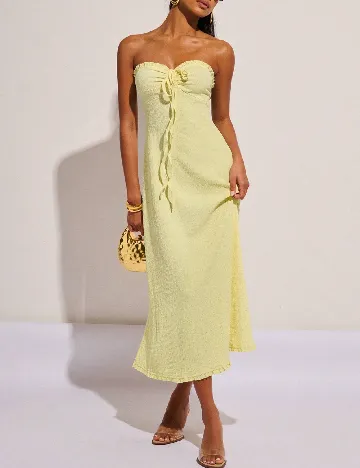 Rochie medie SHEIN, galben