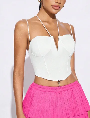 Top SHEIN, alb