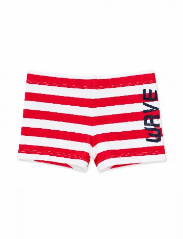 Slip de baie Zara, rosu