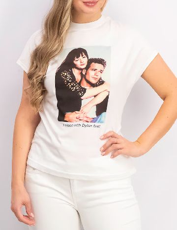 Tricou Bershka, alb
