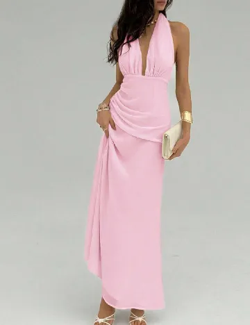 Rochie lunga SHEIN, roz