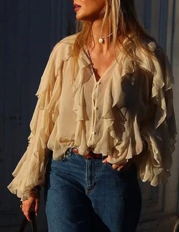 Bluza SHEIN, crem